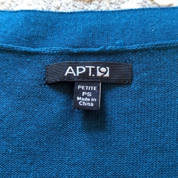 Apt. 9 Sweater Top Petite Small PS - Picture 5 of 7
